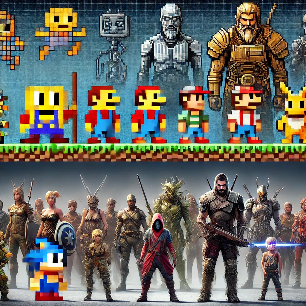 The Evolution of Graphics in Video Games: From Pixels to Photorealism